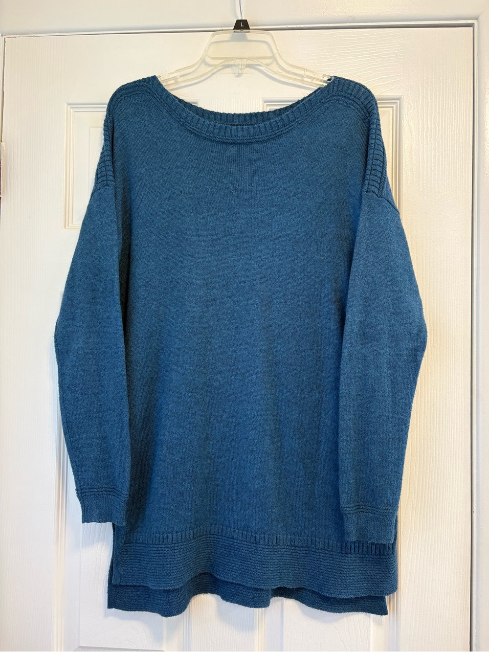 Old Navy Deep Teal boatneck Crewneck Sweater women’s medium